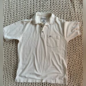 Mens Grand Slam cream polo size medium